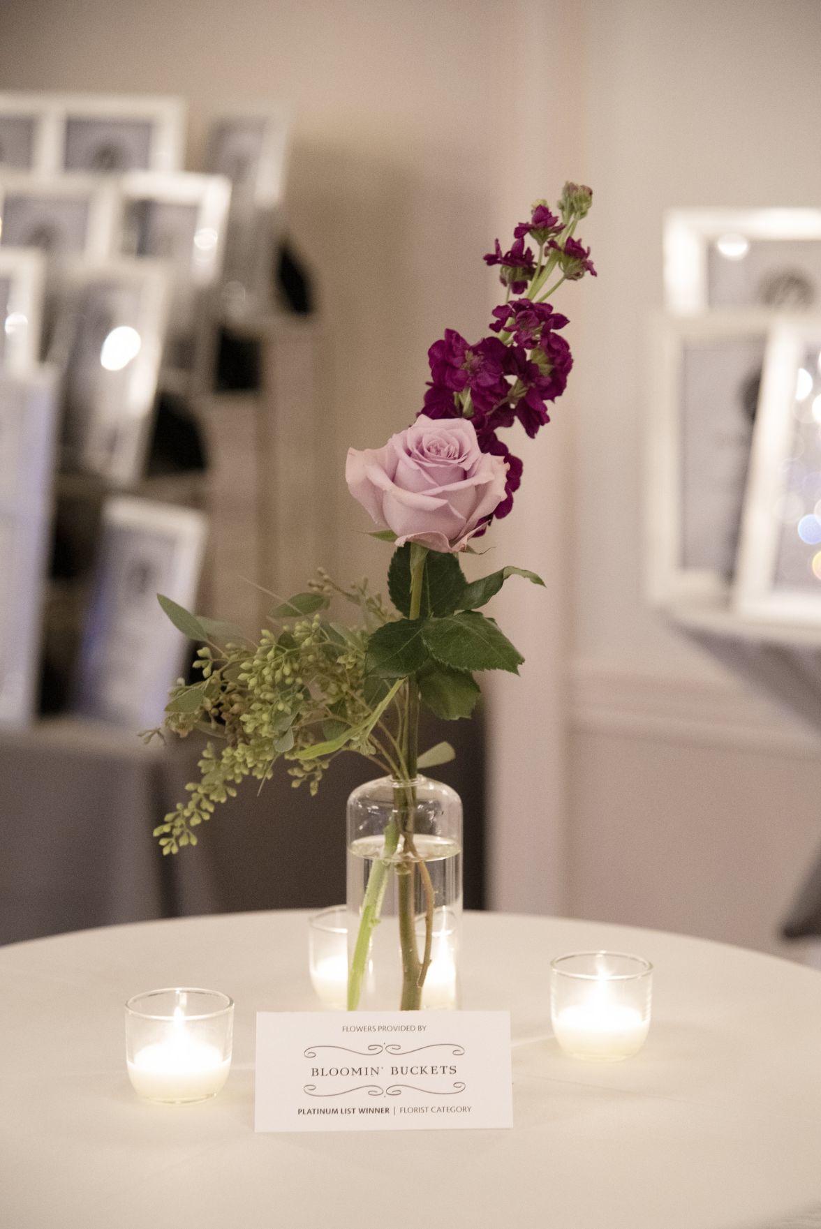 Table decor by Blooming' Buckets